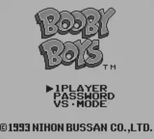 Image n° 1 - screenshots  : Booby Boys